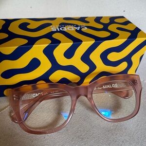 Caddis Reading glasses 1.5 Miklos pink frame